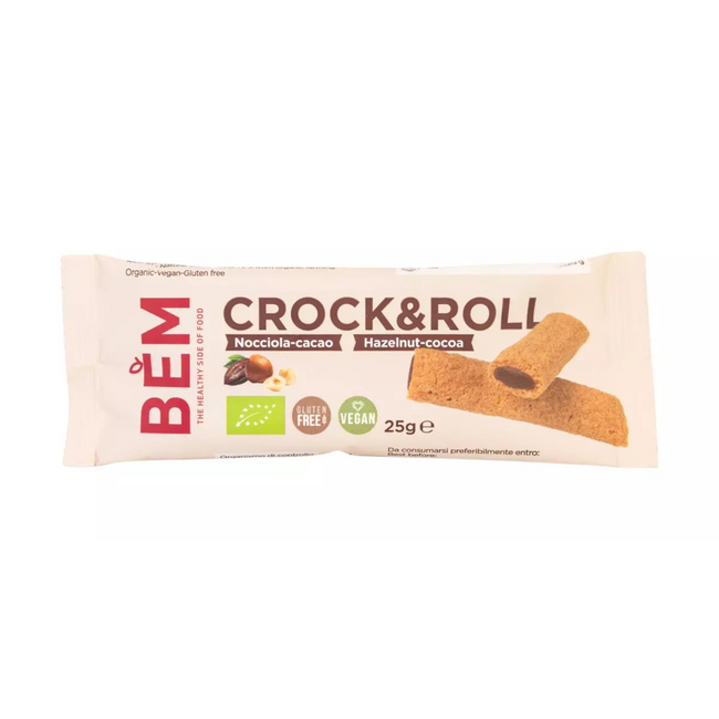 BEM Crock & Roll Hazelnut - Choc nut (24 x 25 gram)