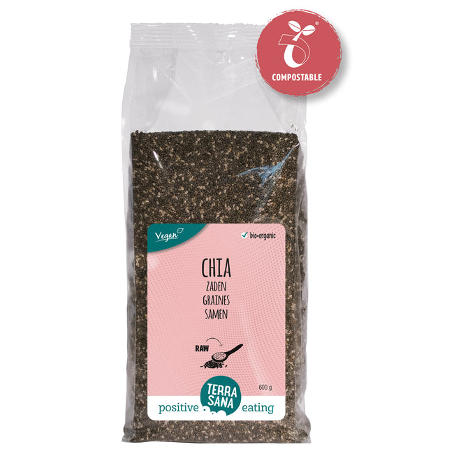 Chia seeds Black (8 x 600 grams)