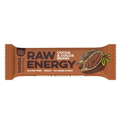 Energy Bar Cocoa &amp; Cocoa Bean (20 x 50 grams)