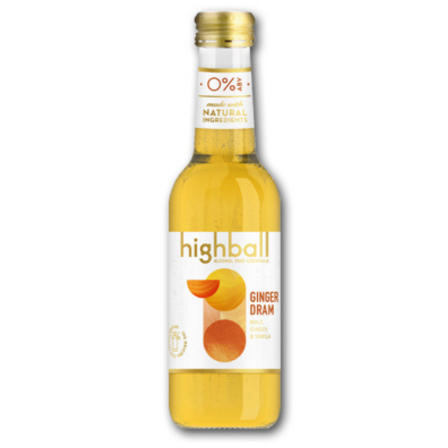 Highball Ginger Dram Alcohol Free (12 x 250 ml)