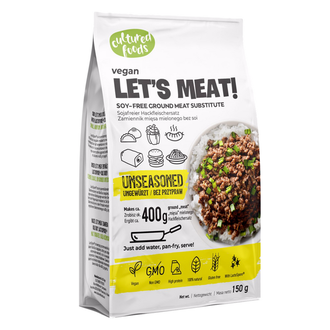 LET'S MEAT! Unseasoned (7 x 150 gram)