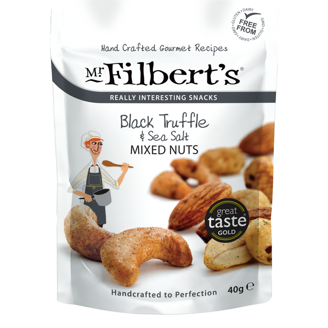 Mr Filberts Mixed Nuts Black Truffle (20 x 40 gram)