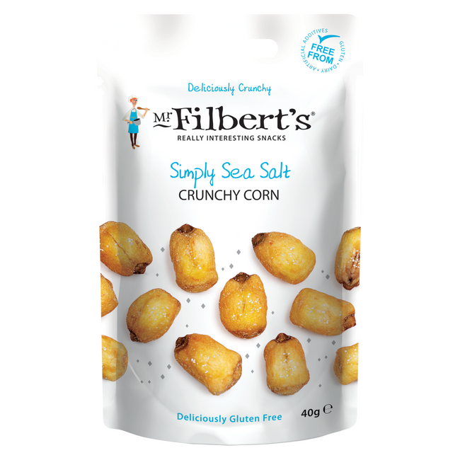 Mr Filberts Crunchy Corn Sea Salt (15 x 40 gram)